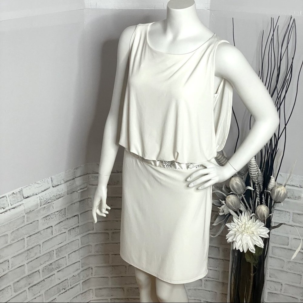 Ivory Bejewelled Jessica / Sears Midi Dress